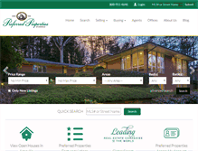 Tablet Screenshot of preferredprop.com